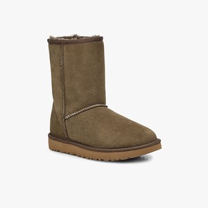 Ugg Classic Short II Klassiska Stövlar Dam Olivgröna (168203CWT)